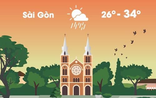 Hà Nội và Sài Gòn đang trong mùa nắng nóng, lên đến 36 độ