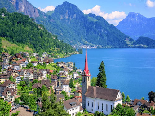Thụy Sĩ xinh đẹp với phong cảnh thiên nhiên trữ tình