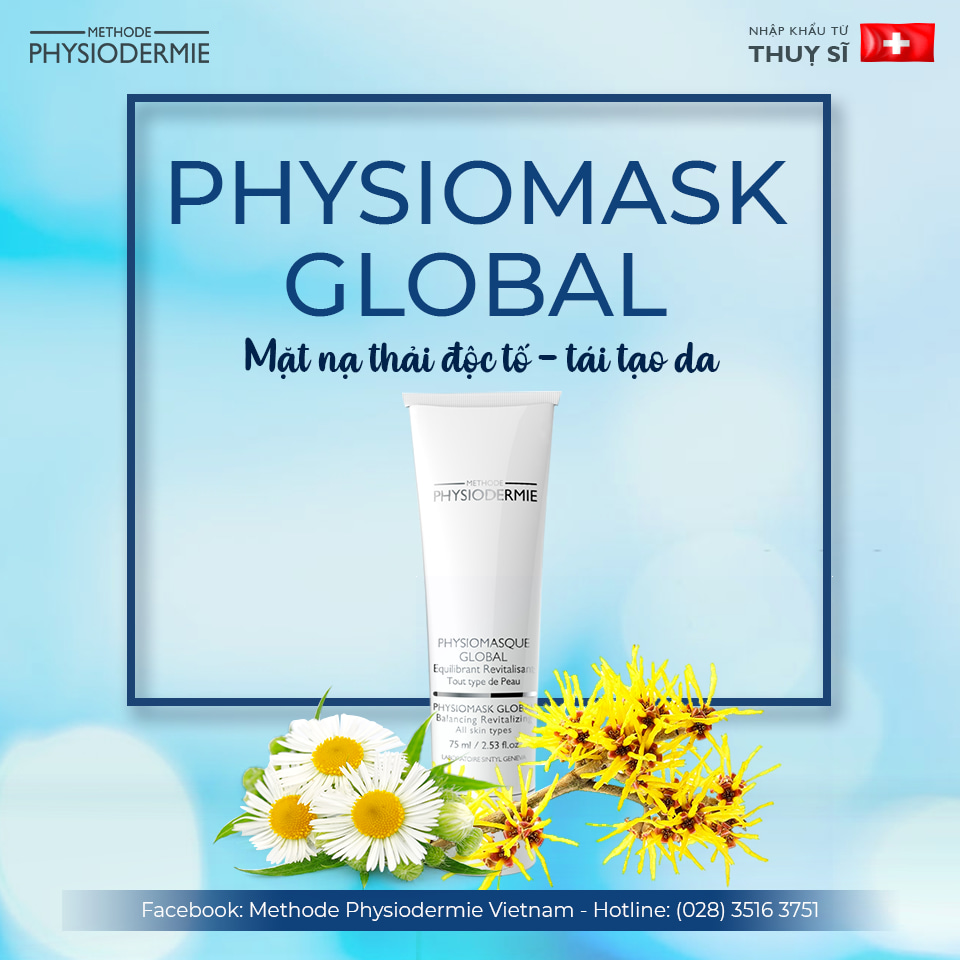 Mặt nạ thải độc da mặt Physiomask Global