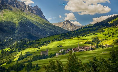 Thụy Sĩ là đất nước có khí hậu trong lành và thảm thực vật trù phú bậc nhất thế giới (Nguồn internet)