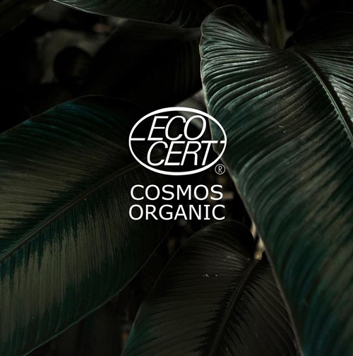 Logo chứng nhận ECOCERT Cosmos Organic cho mỹ phẩm hữu cơ