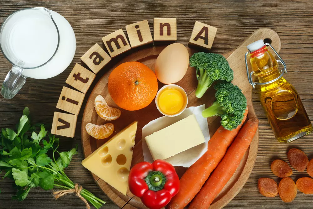 Các thực phẩm giàu Vitamin A
